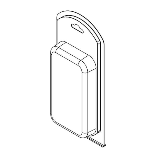 Visipak Thermoform-CLAMSHELL-#394-8.375-3.875-5.375-2.938-0.858-0.015-CLEAR, 394TF - main